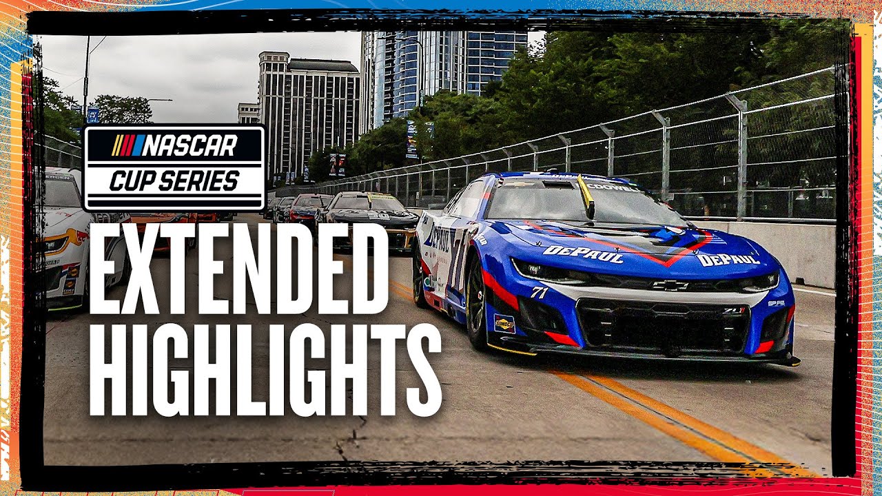 Fight to the Finish in Chicago | NASCAR Cup Series Official Extended Highlights