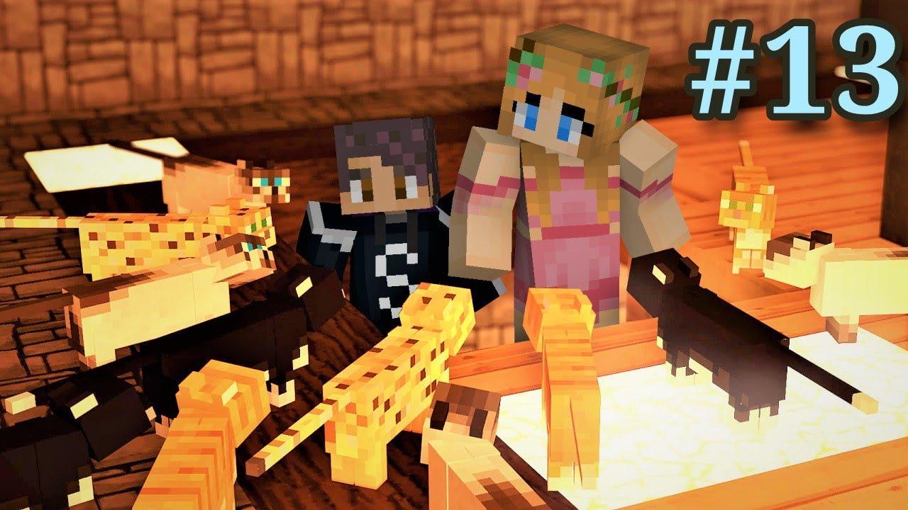Minecraft Multiplayer #13 | এত বিড়াল কিভাবে ? | Minecraft Bangla Gameplay