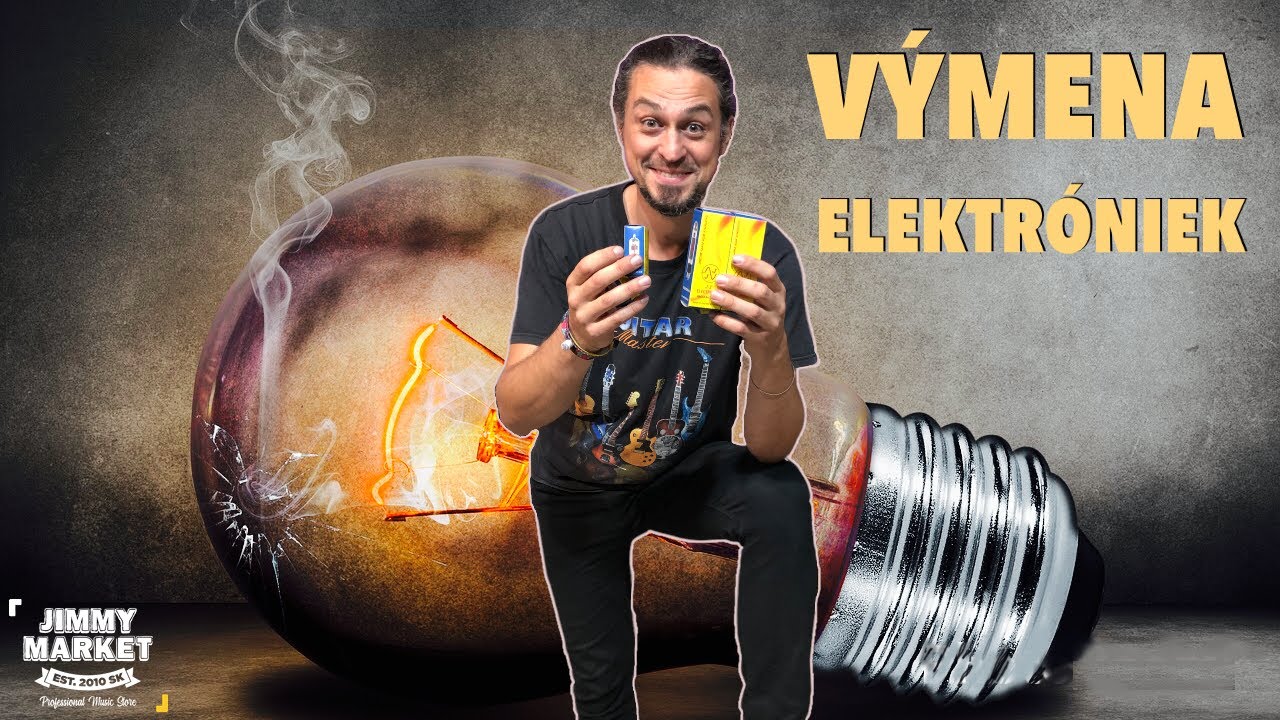 Ako vymeniť elektrónky (lampy) v gitarovom kombe? - Návod JIMMY MARKET