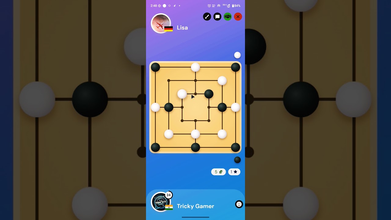 mills game #games #millsgame #mills #gaming #trickygamer