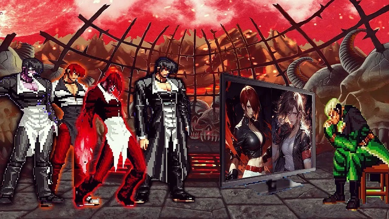 Watch Tv Vs Super Iori Yagami Team [Mugen KOF]