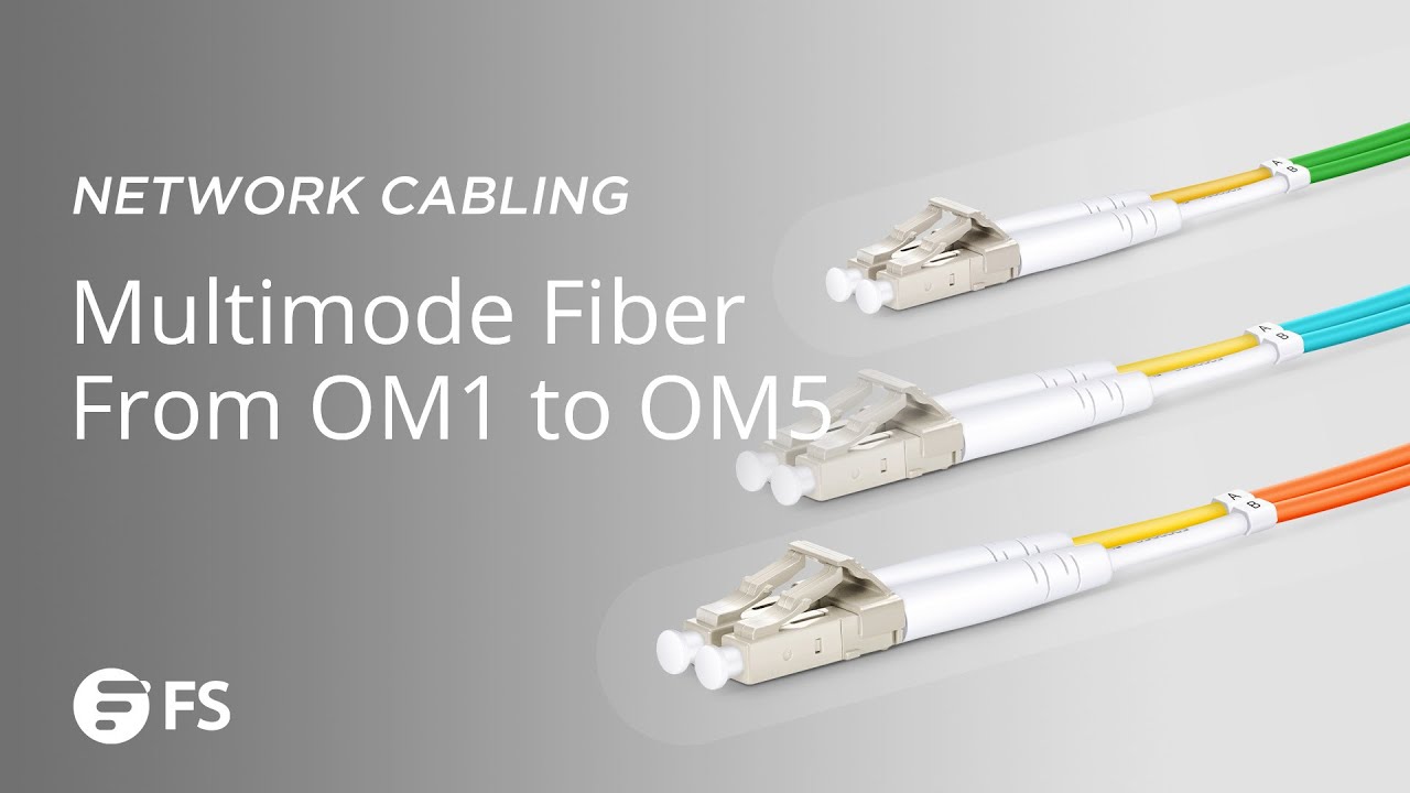 Различия Между Многомодовыми Волокнами OM1, OM2, OM3, OM4 & OM5 | FS.COM