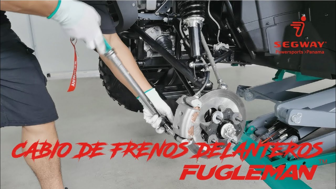 Segway Powersports Tech Tip: How to replace the front brake Pads on the Villain or Fugleman.