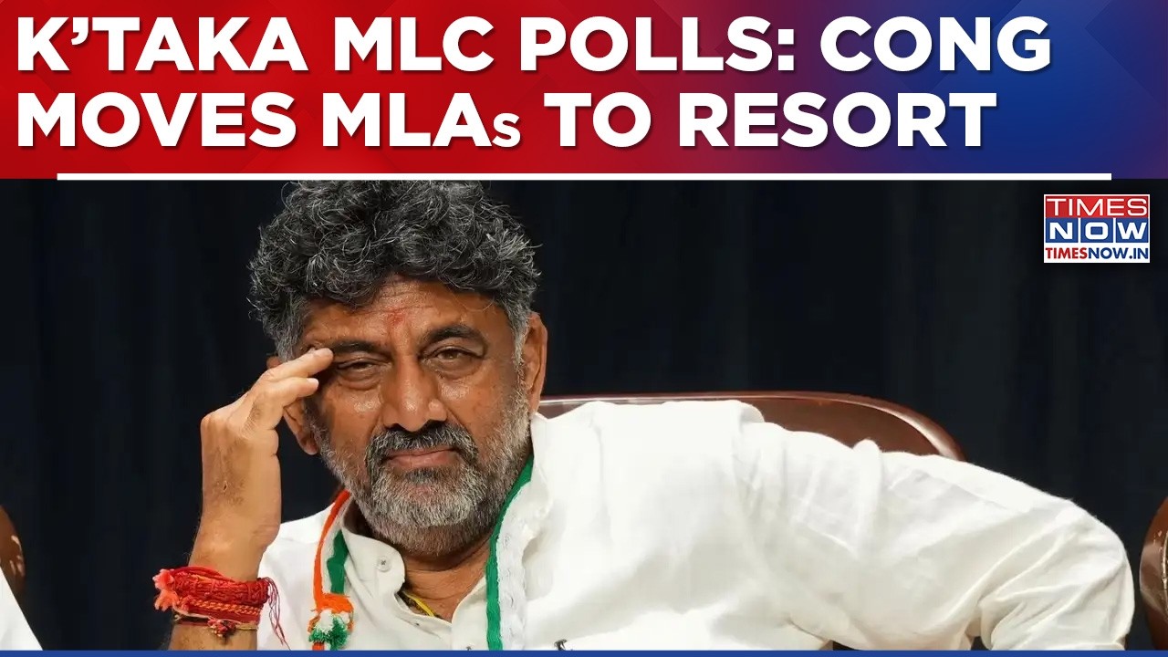 Karnataka Congress MLAs Rushed To Resorts Before MLC Polls, JDS & BJP To Vote For Cong Candidate?