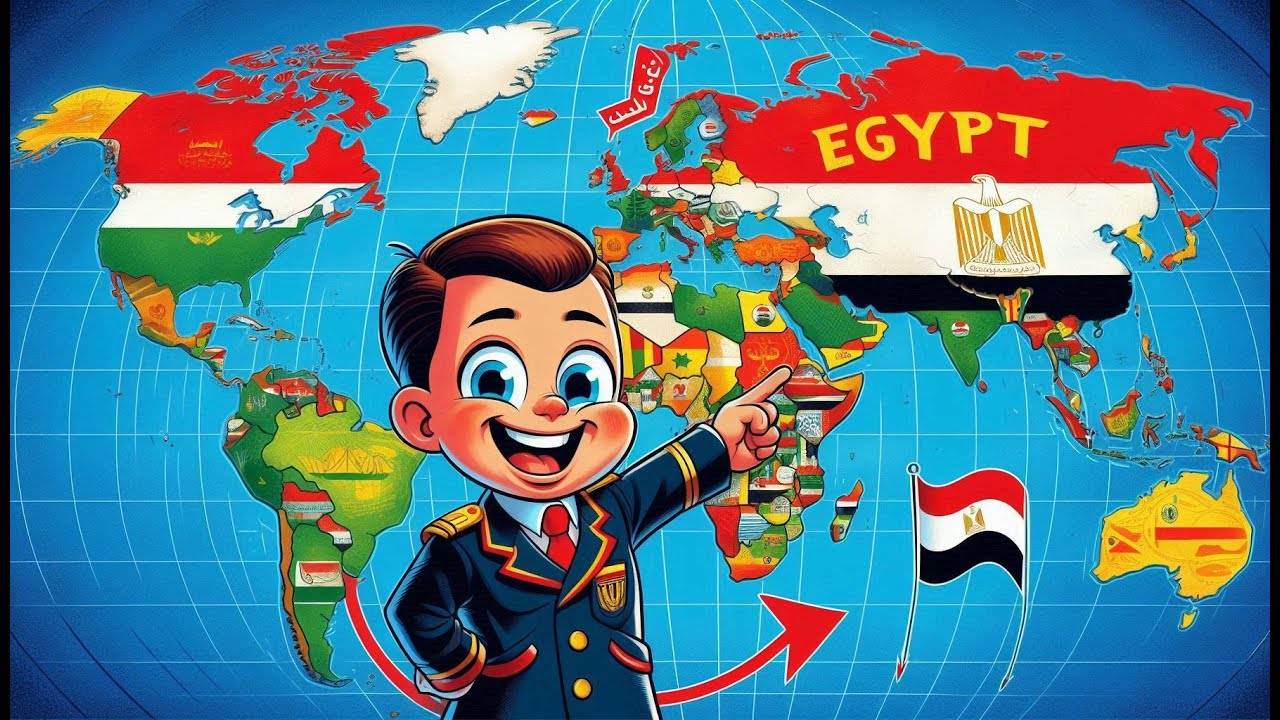 مصر على خريطة العالم 🌍🇪🇬 | دراسات اجتماعية رابعة ابتدائي 2026 المنهج الجديد كامل 🥇