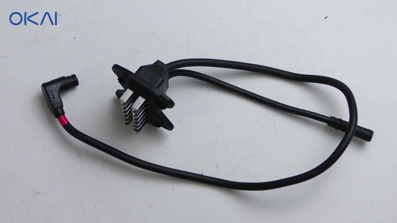 OKAI ES600P Electric Scooter - Replacement of Power Cable Repair Guide