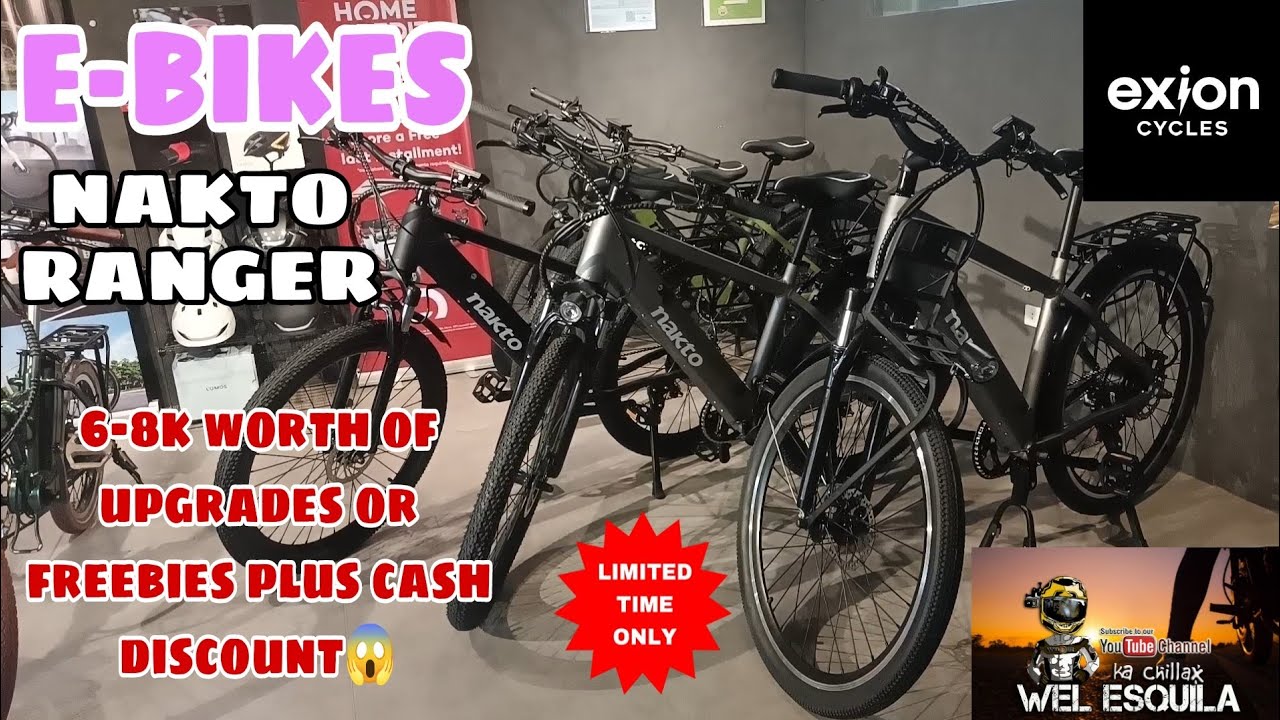 NAKTO RANGER E BIKES | DAMING PROMO AT EXION CYCLES