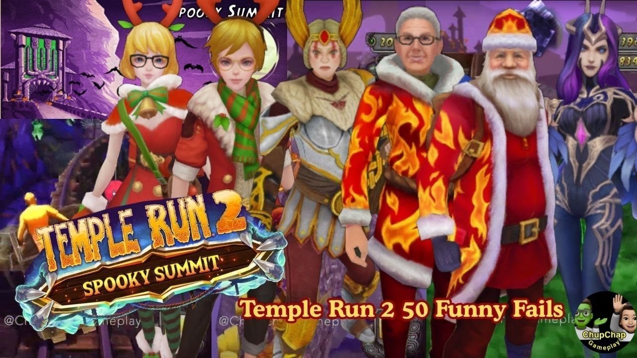 Temple Run 2 Spooky Summit 50 Funny Fails Temple Run 2 50 Funny Fails Spooky Summit Map Gameplay