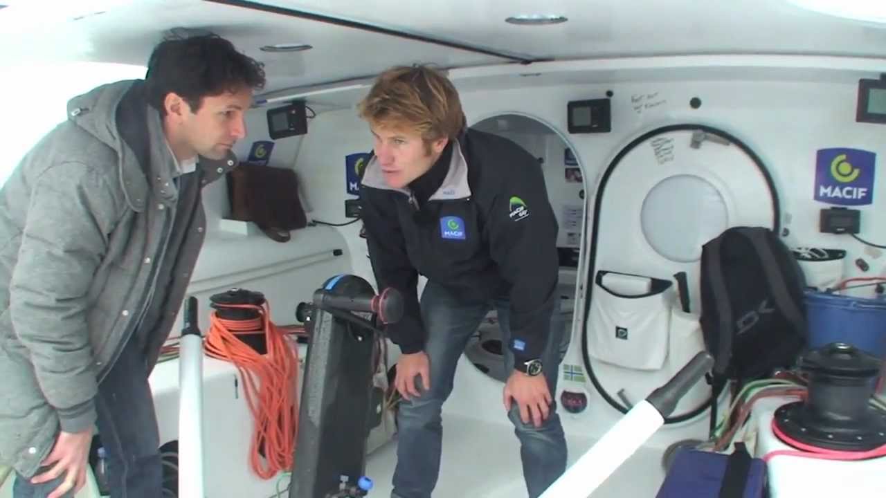 François Gabart dévoile tout sur Macif (1) : le cockpit