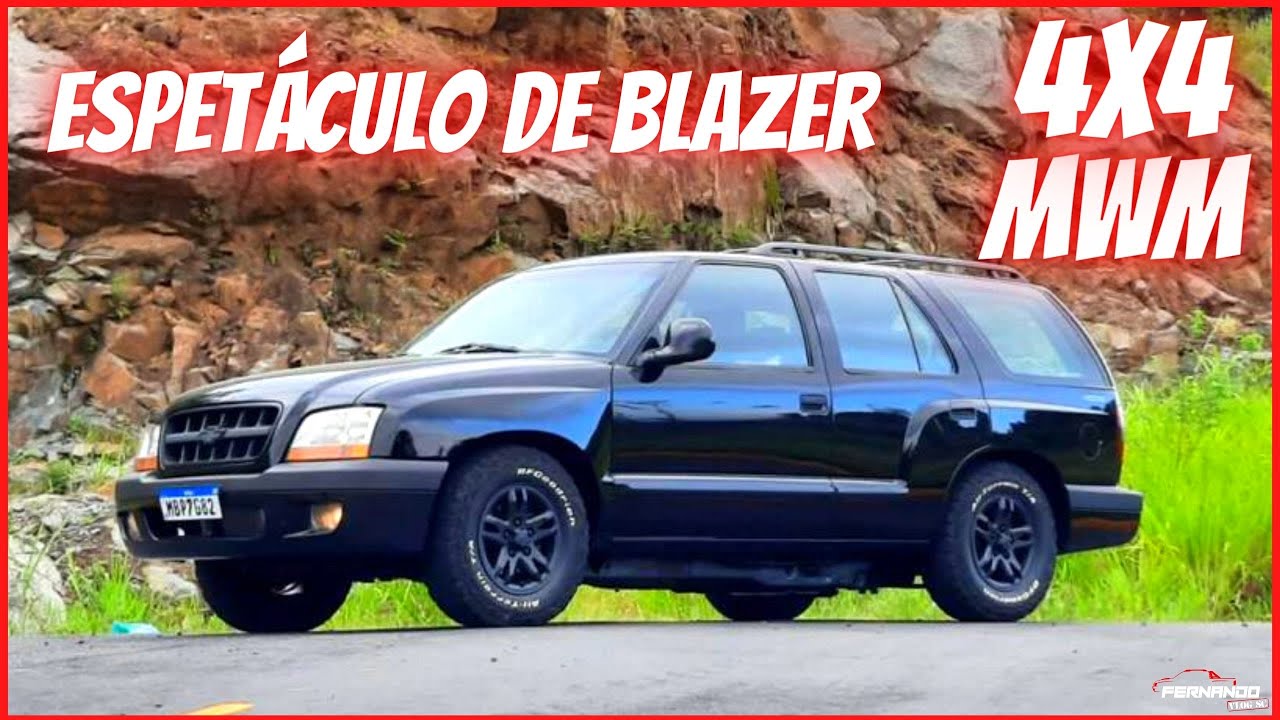 CHEVROLET BLAZER 2.8 MWM 4X4 DIESEL,PNEU BF 😱 