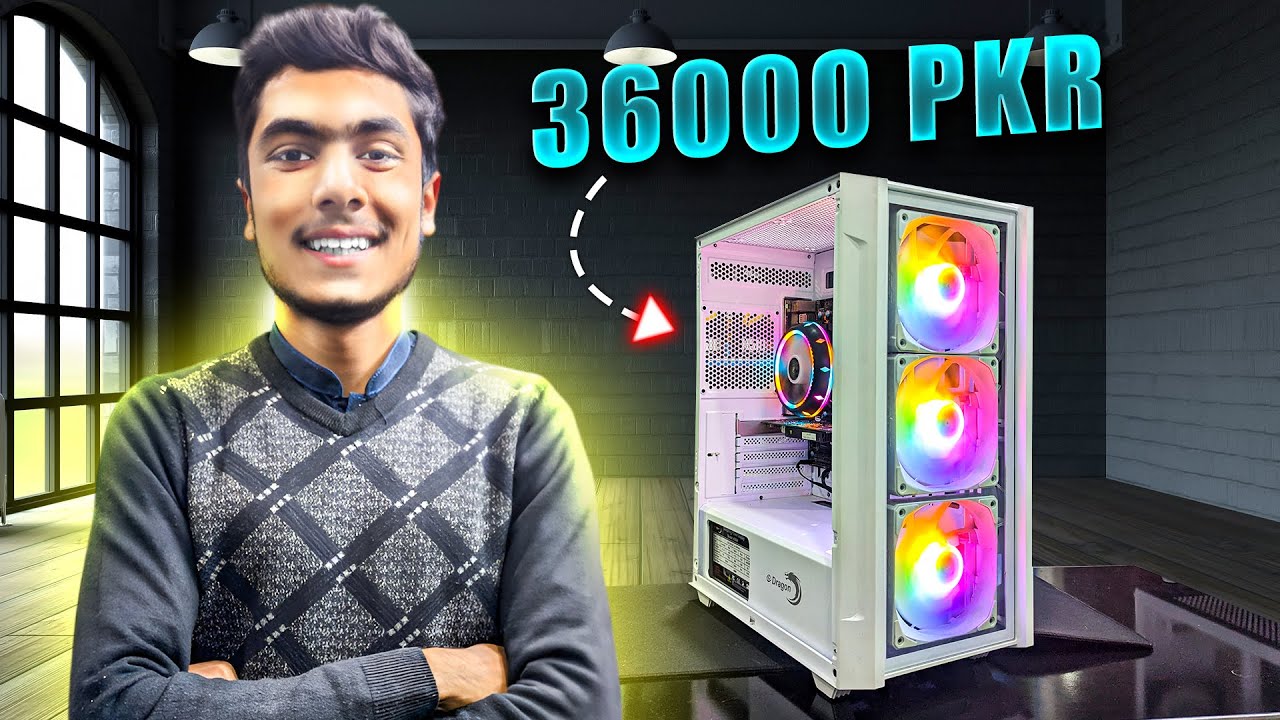36,000 Rs Gaming PC Build (Great Looks)|FalcoGears