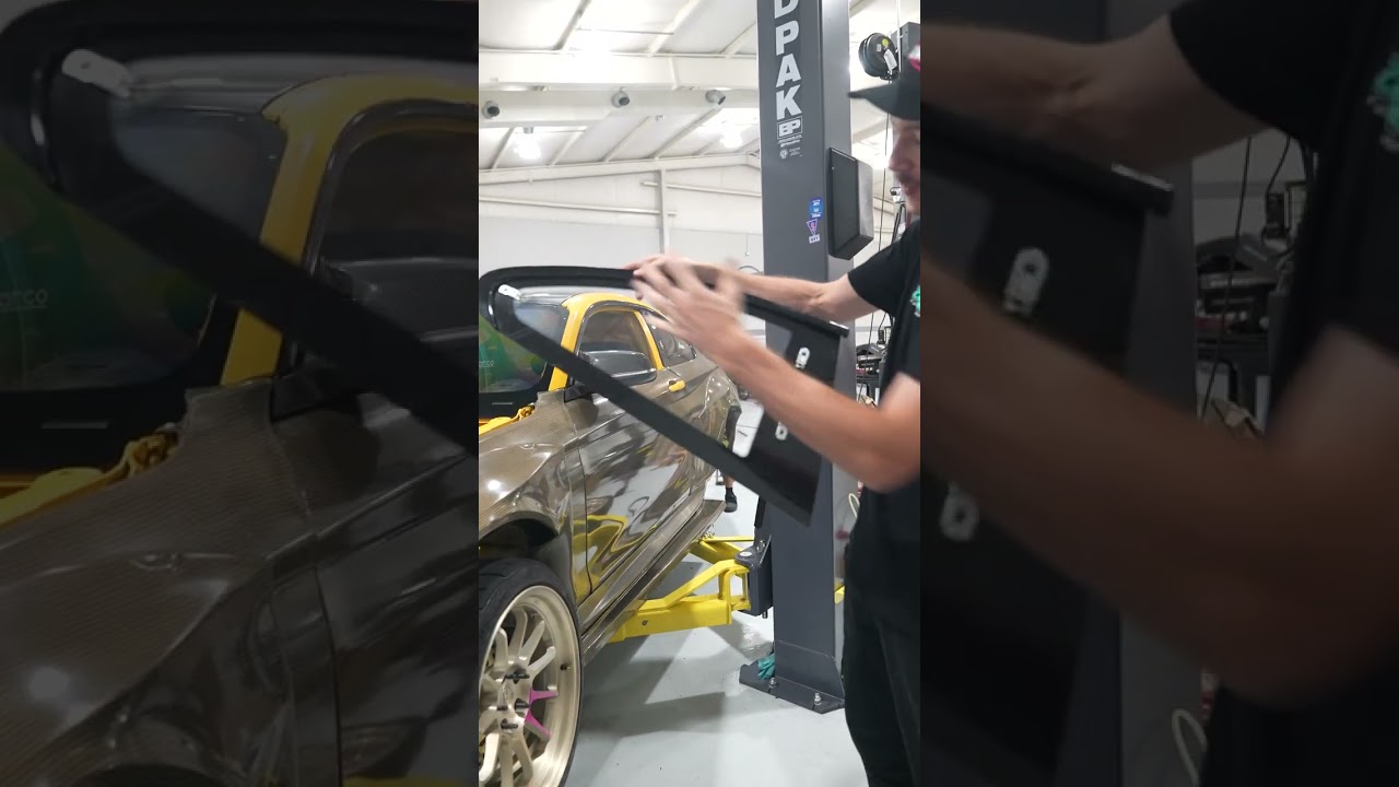 Why Adam LZ chooses Plastics 4 Performance Lexan windows! #carbuild #motorsport