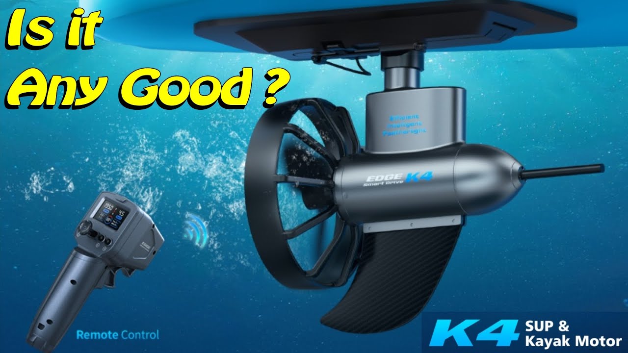 EDGE K4 Smart Drive каяк/доска для сапсерфинга eFin — обзор теста