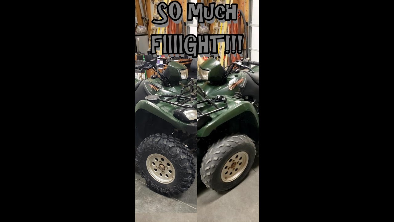 How I Cut My ATV Tires OFF and Why