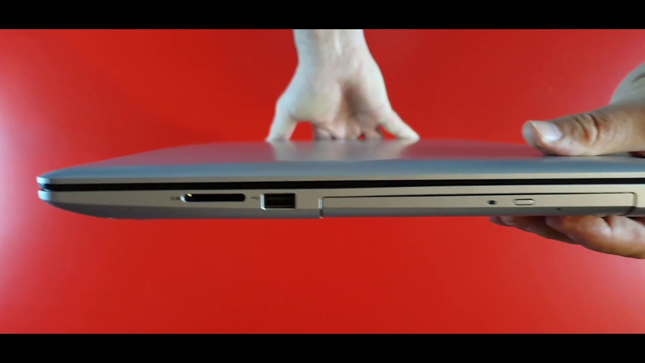 Dell Inspiron 17 5770 unboxing and first startup (no commentary)