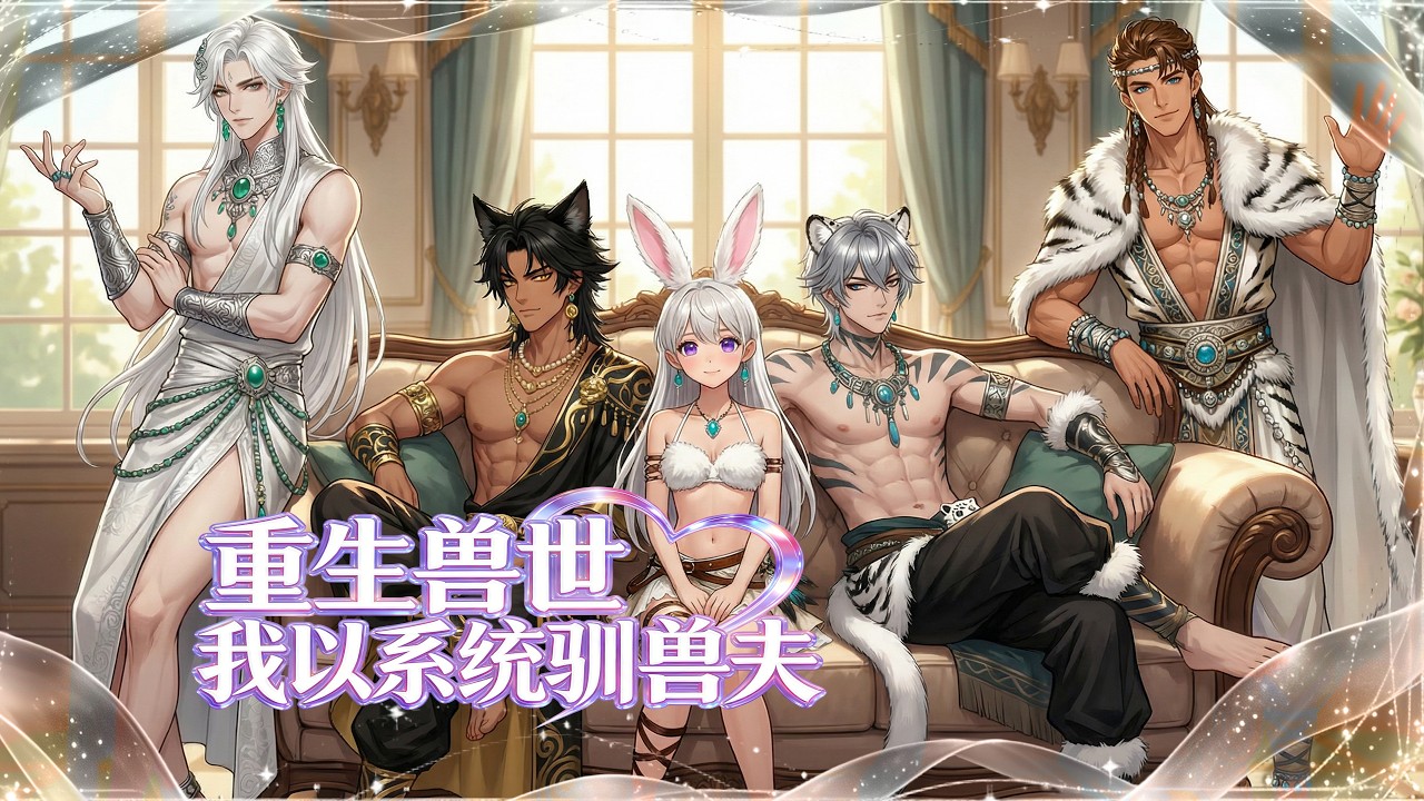 【FULL】重生獸世，我以系統馴獸夫🔥直男社畜穿成獸世兔子女，開局就被三個病嬌獸夫盯上！為活命，我一邊帶部落搞基建抗天災，一邊哄他們降黑化值。獸夫們從想殺我到非我不娶！#男頻 #逆襲 #動漫