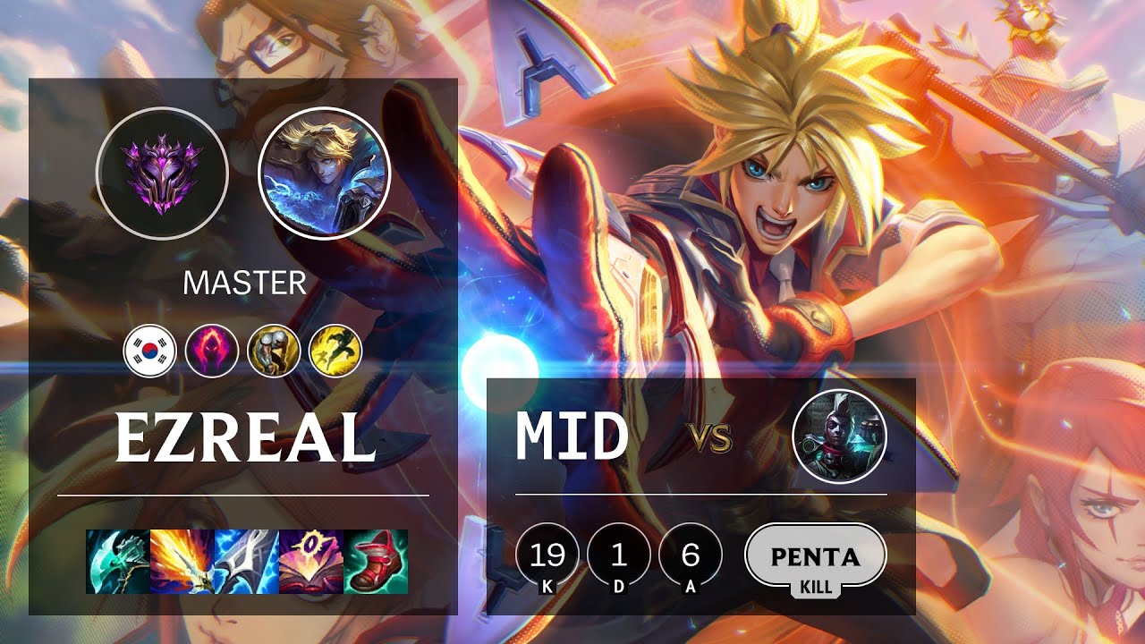 Ezreal Mid vs Ekko - KR Master Patch 10.24
