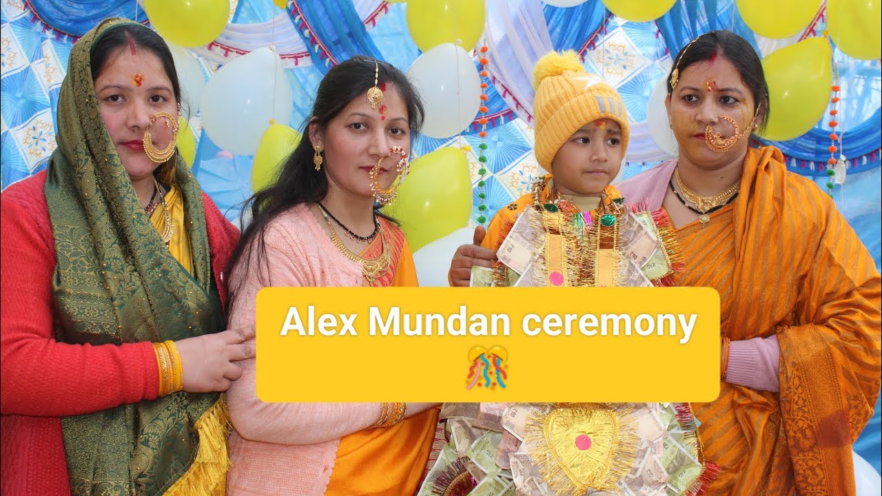 Reyansh Negi mundan ceremony part 2 || Mundan ceremony | Chudakram Sanskar