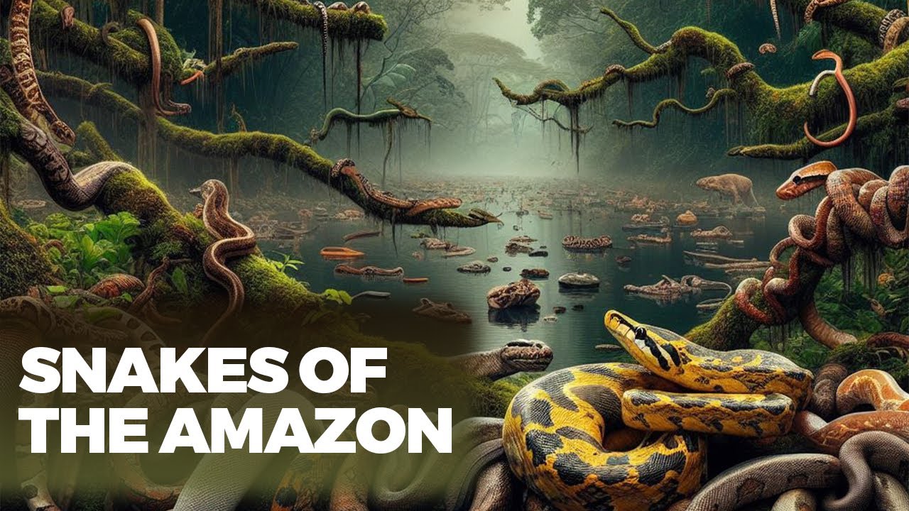 Snakes of the Amazon Rainforest | Jungle | Forest | HD