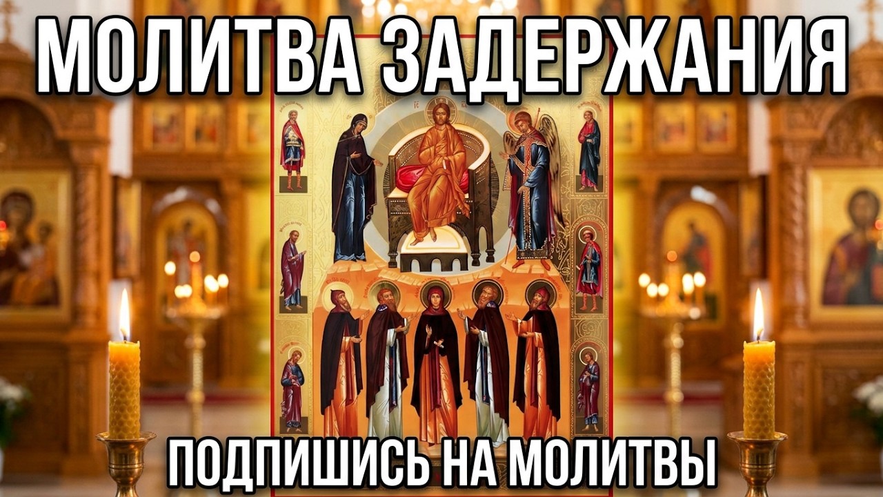 Молитва Задержания от дьявола злобы зависти подлости врагов