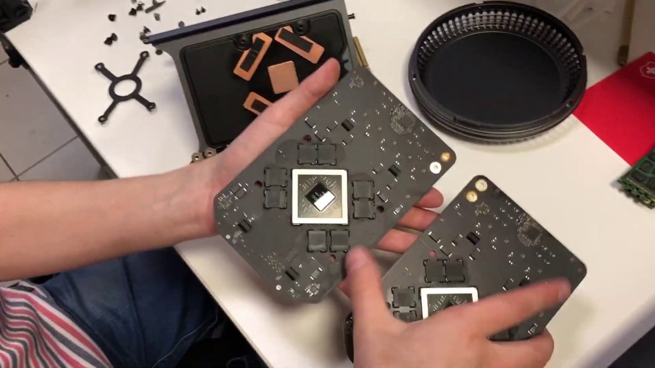 Разбор Apple Mac Pro A1481