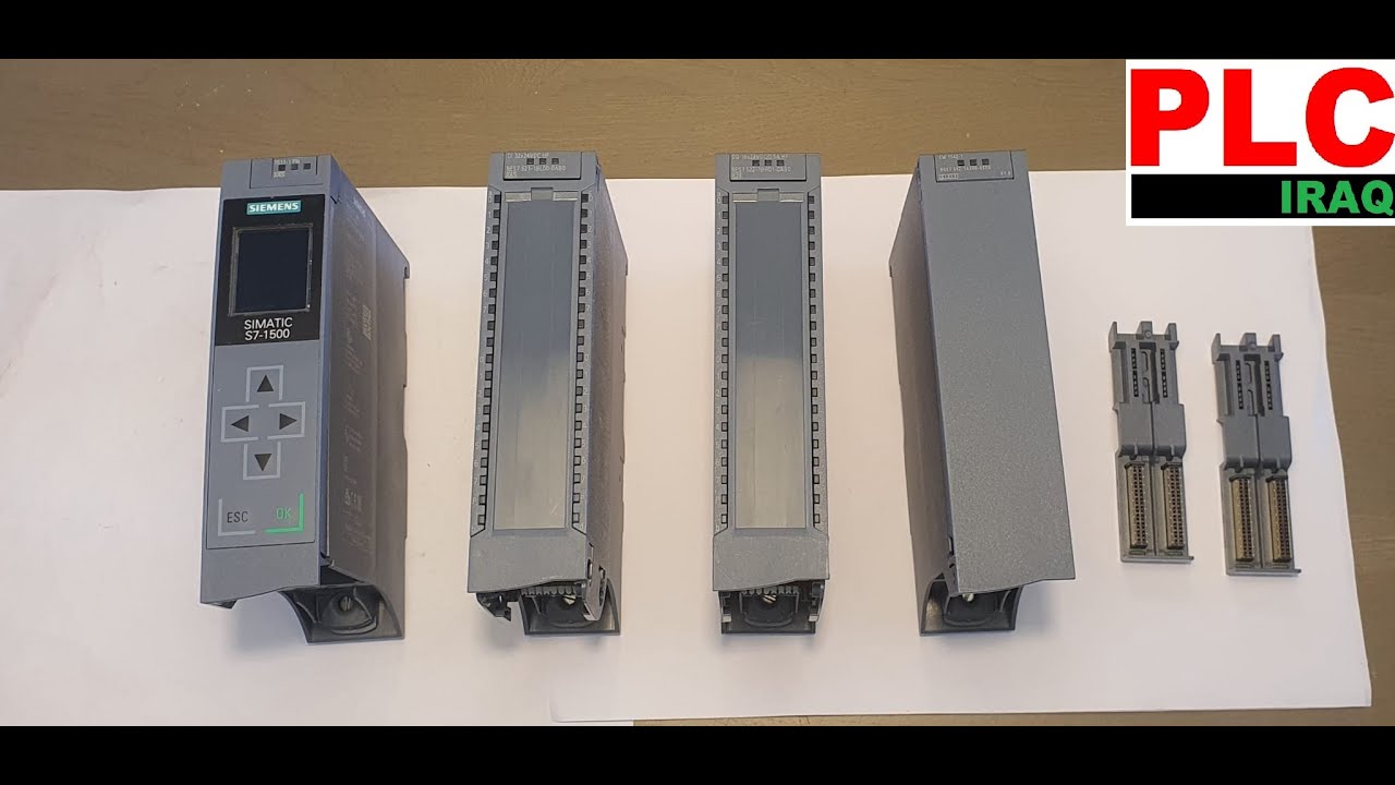 Episode 1 of Siemens SIMATIC S7 1500 PLC Hardware Assembly