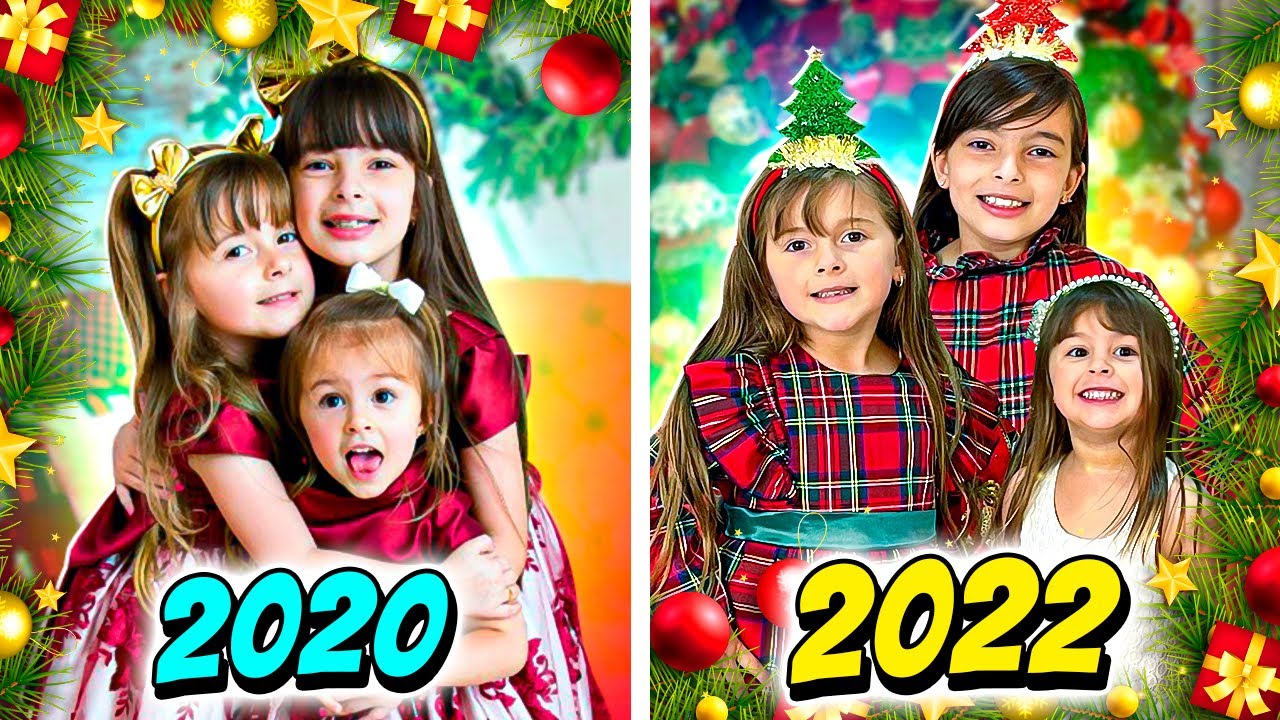 DIVERSÃO E BRINCADEIRAS NO NATAL EM FAMÍLIA 🎅🏼 🎄 JÉSSICA GODAR, LAURINHA E HELENA E GABRIEL