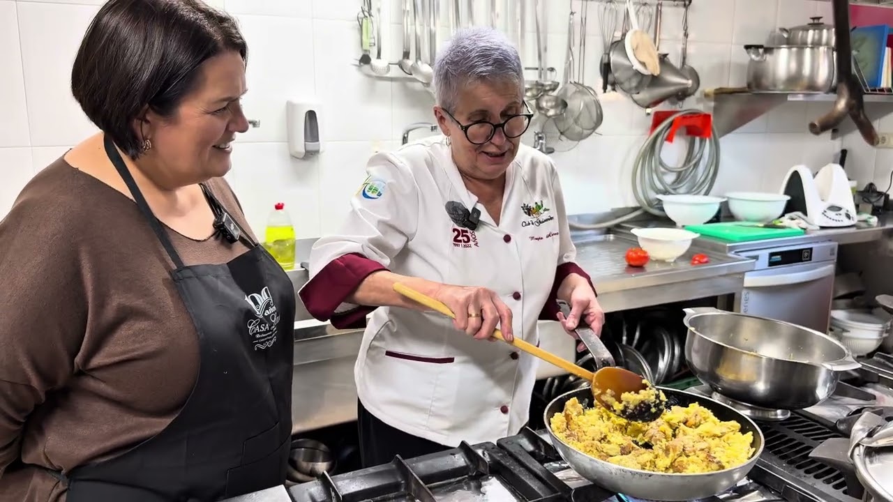 Mayte Álvarez de Casa Lula de El Crucero (Tineo) y la receta de los formigos / El Campo de Asturias