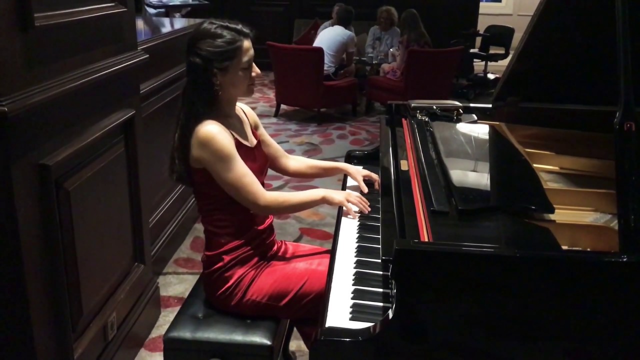 Chris DeBurgh - Lady In Red piano cover by Albena Stoilova