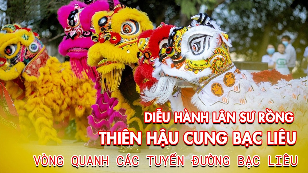 LIVE: Diễu hành Lân Sư Rồng Thiên Hậu Cung | Chào mừng năm mới Bính Ngọ 2026
