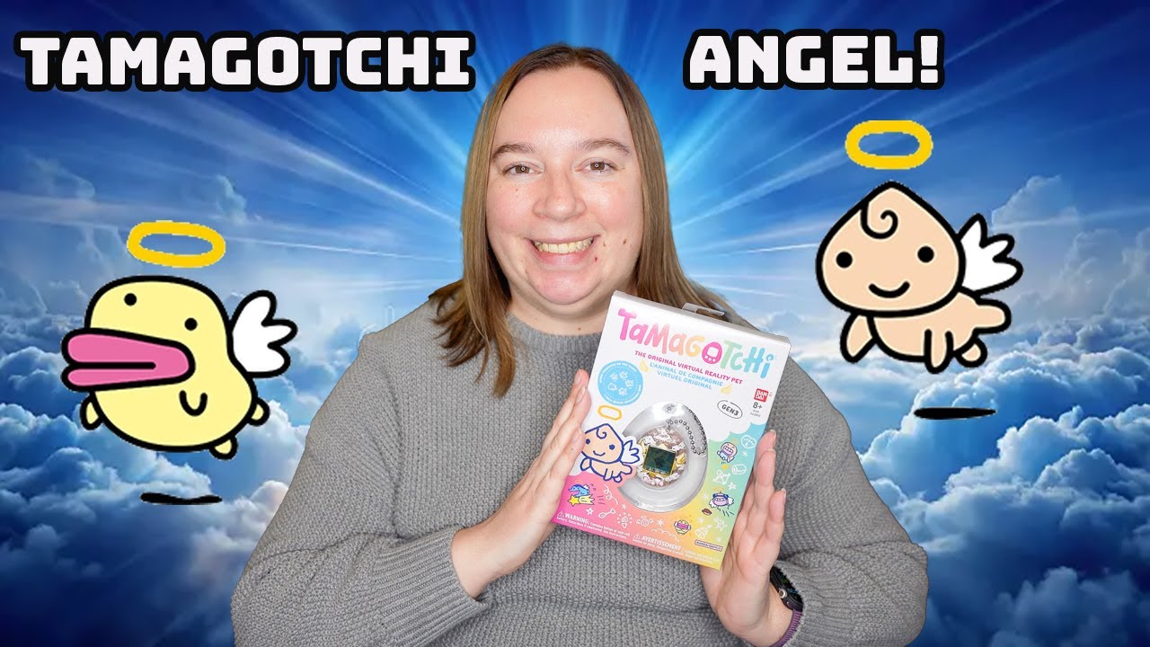 Tamagotchi Gen 3 Angel Unboxing & First Impressions! 👼✨