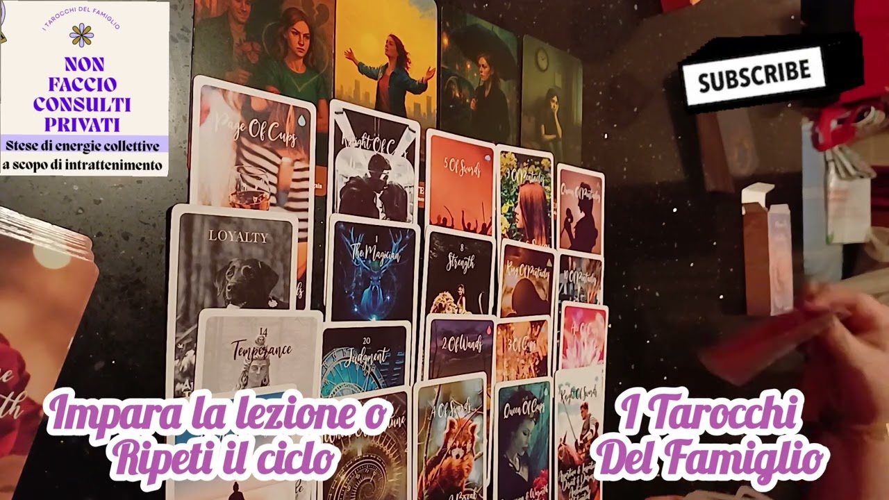 Impara la lezione, altrimenti ripeti #letturatarocchi #tarocchiinterattivi 