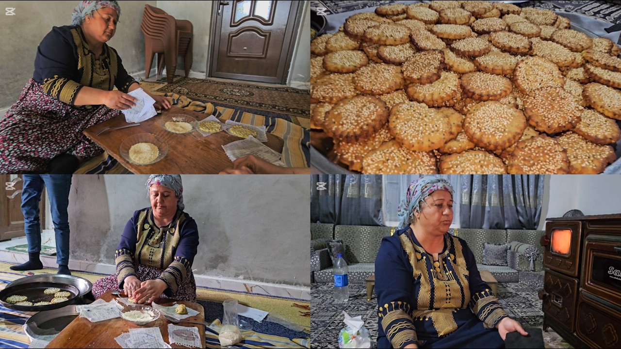 احلى فيديو اليوم كعك العيد على طريقة أم جاندي تابعونا لاخير