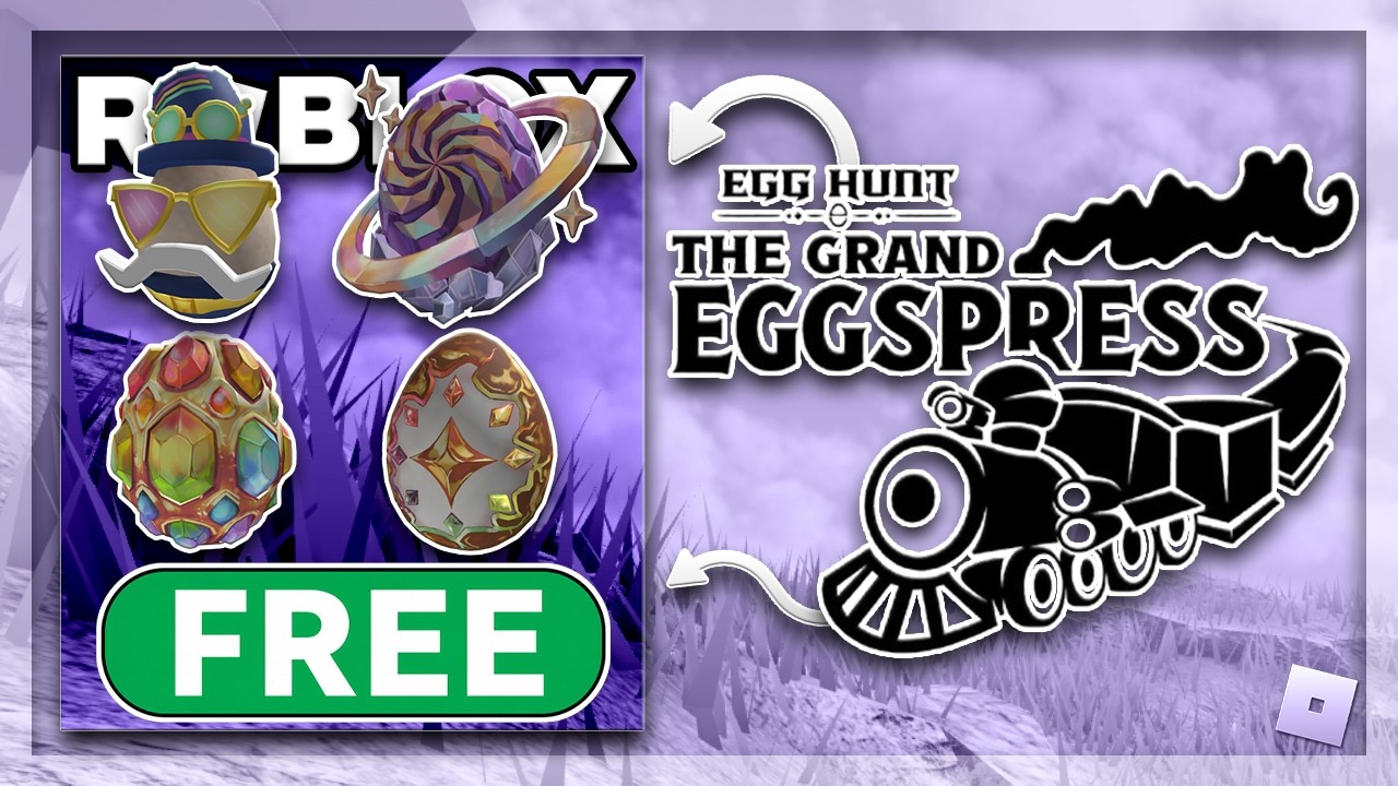 FREE EGGS REVEALED! ROBLOX EGG HUNT 2026: THE GRAND EGGSPRESS