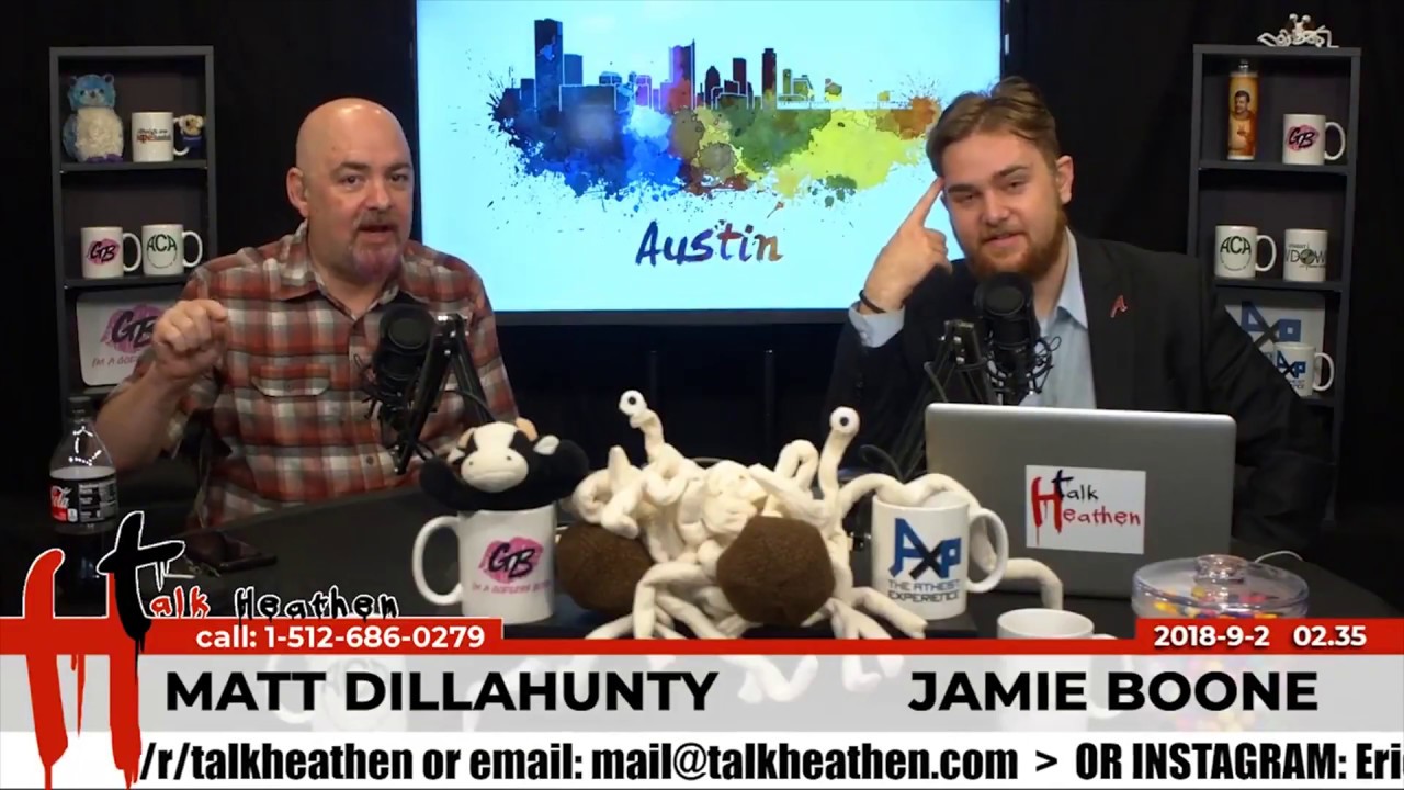 God is a Thug & Attacks the Show | Jason - Florida | Talk Heathen 02.35