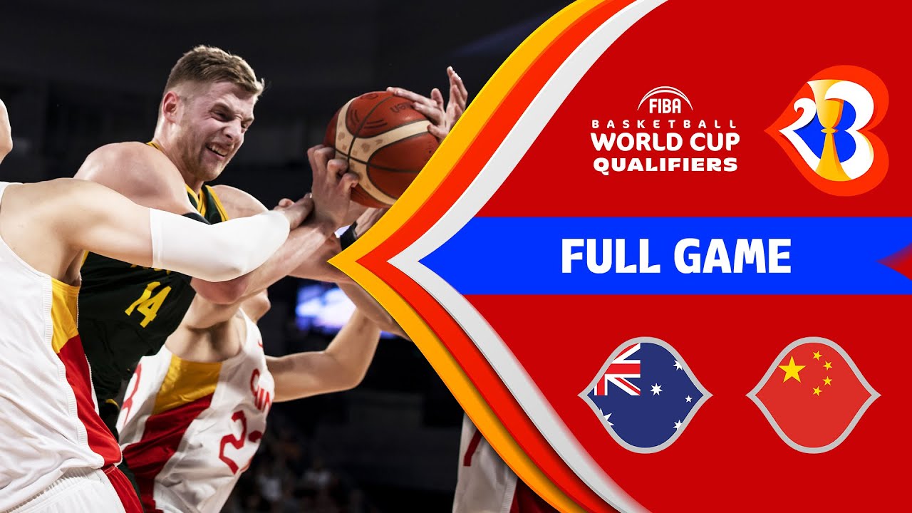 Australia - China | Basketball Full Game - #FIBAWC 2023 Qualifiers