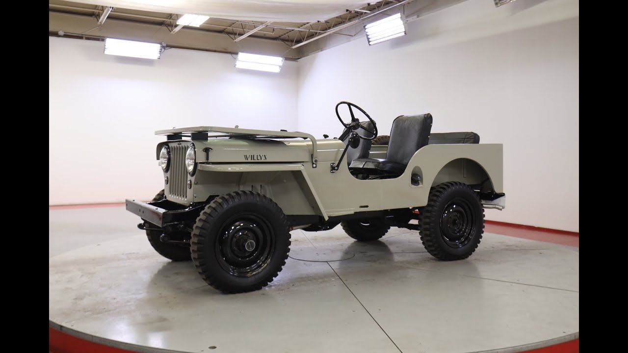 1950 Willys JEEP CJ3A