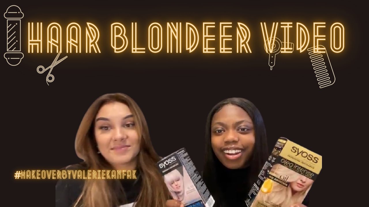 HAAR BLONDEER VIDEO|#MAKEOVERSBYVALERIEKANFAK|