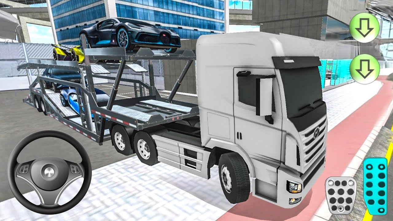 New Multi Storey Truck Transport All Sport Cars - 3D Driving Class Android ios game - gameplay