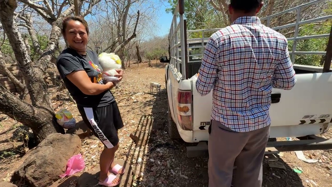 Donación de viveres llega a las personas que lo necesitan 