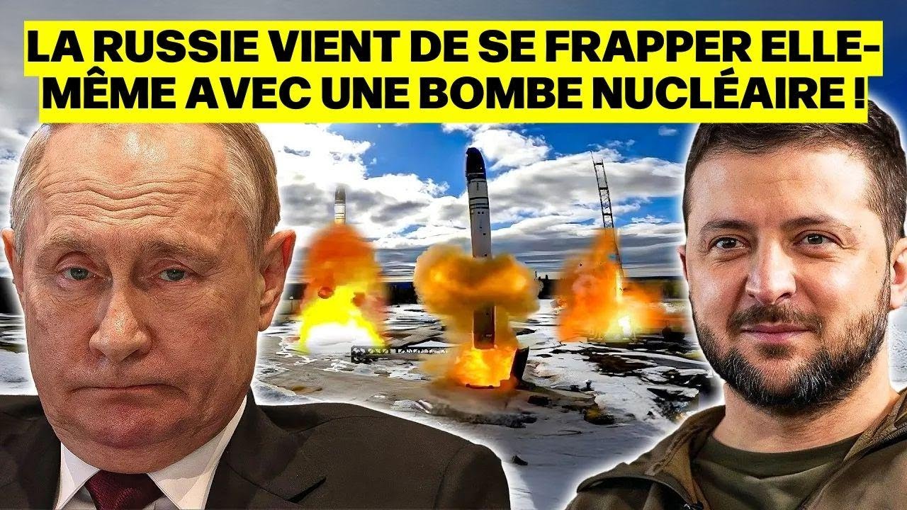 Poutine humili&eacute; : un missile nucl&eacute;aire russe explose sous ses yeux