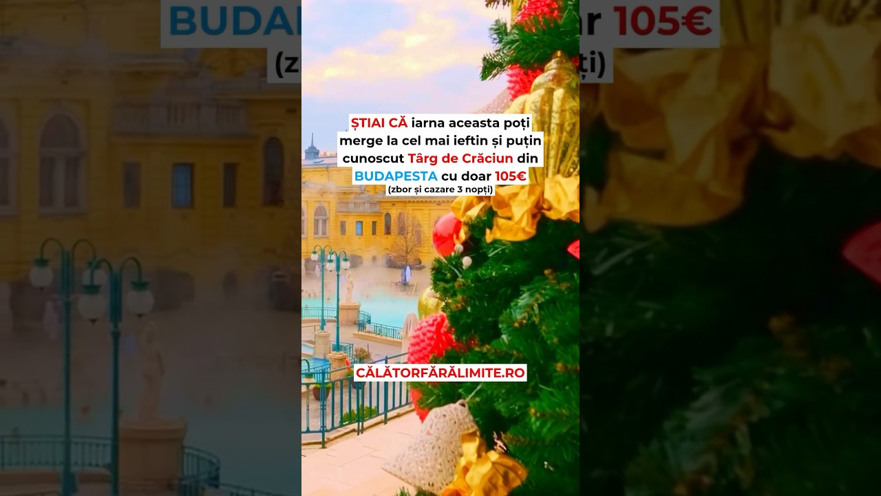 Mai ieftin dec&acirc;t &icirc;n Rom&acirc;nia #calatorii  #craciun #vacanta #ieftin #concediu #craciunfericit #romania