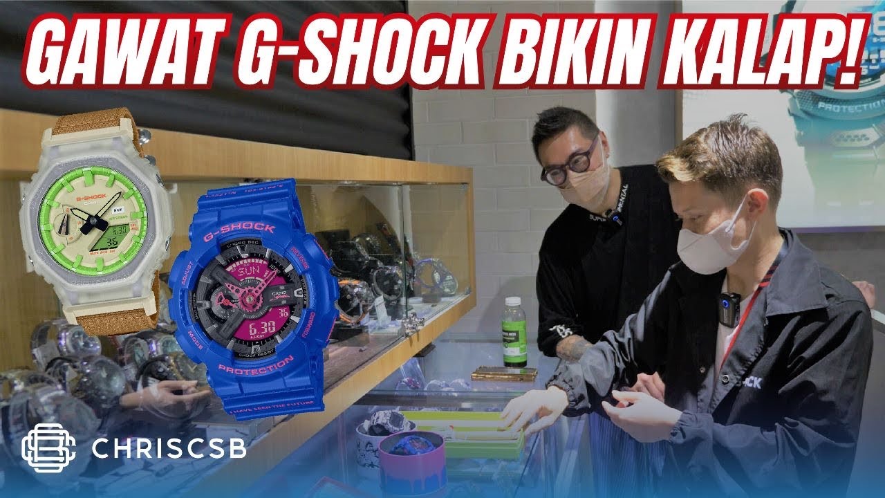 Gawat G-Shock Casio Bikin Kalap! Ada G-shock x HUF, Universe, B2100, H100, Baby-G, Smartwatch, DLL
