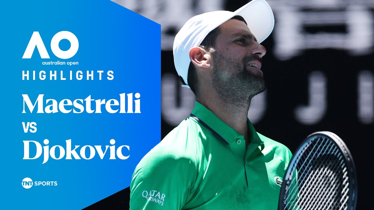 Francesco Maestrelli vs Novak Djokovic | Round Two | Australian Open 2026 Highlights 🇦🇺