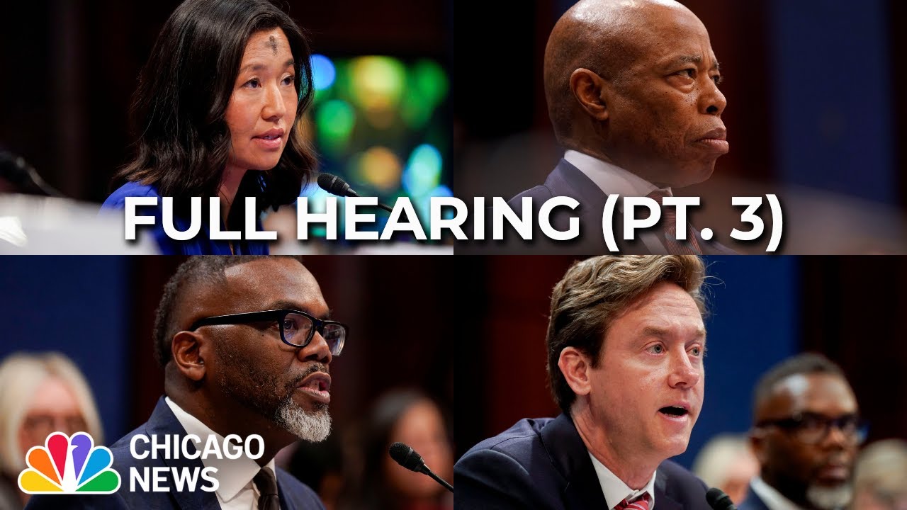 'Sanctuary city' mayors TESTIFY before Congress: FULL HEARING (3/3)