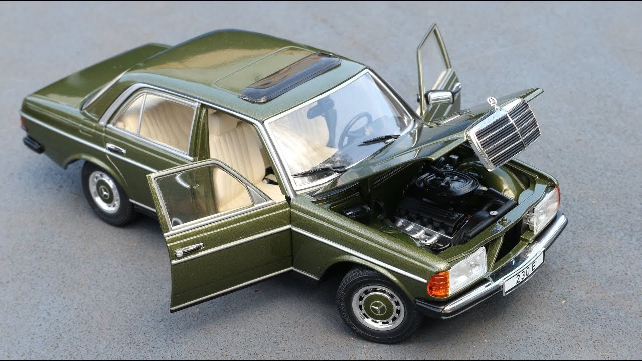 1:18 Mercedes-Benz W123 230E 1983 - Revell [Unboxing]