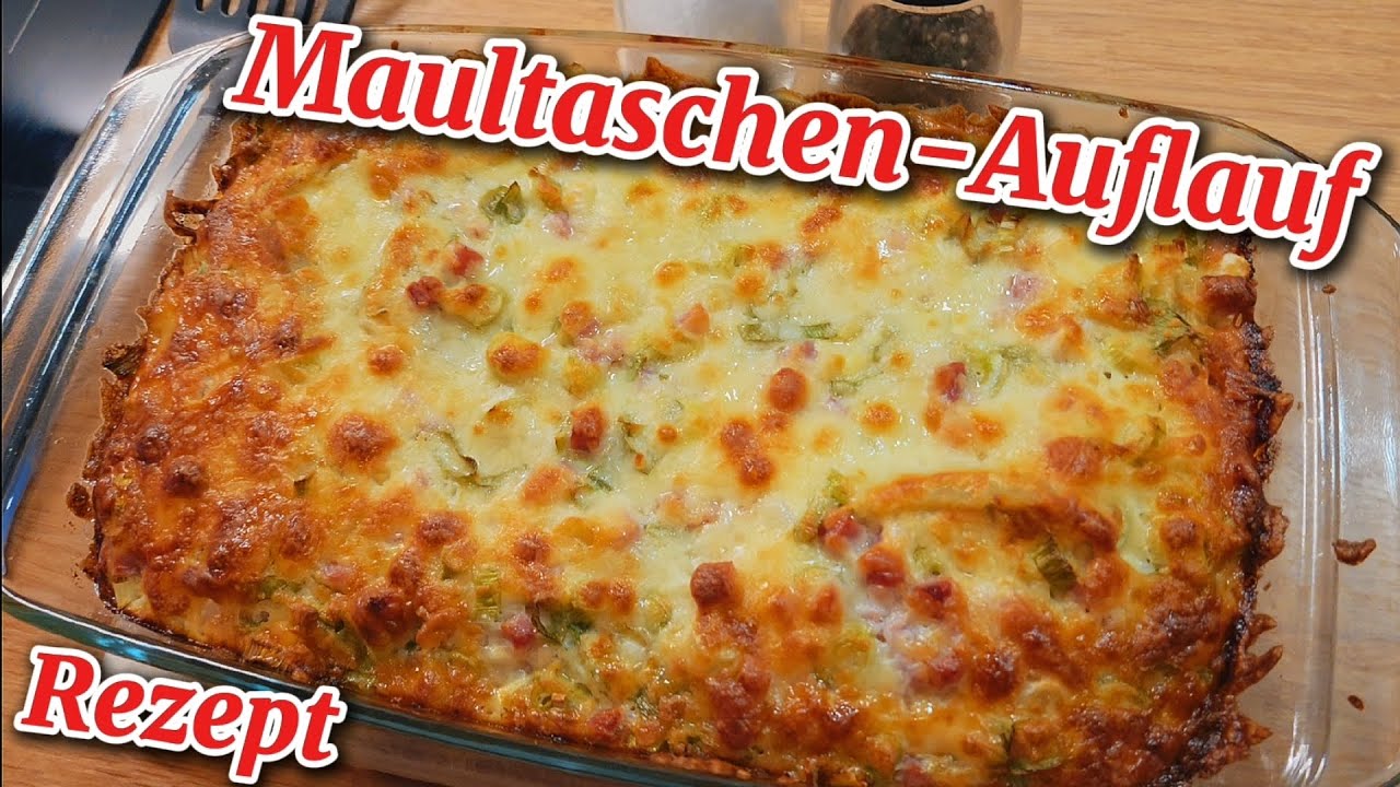 Swabian ravioli casserole | simple and delicious😊🤤