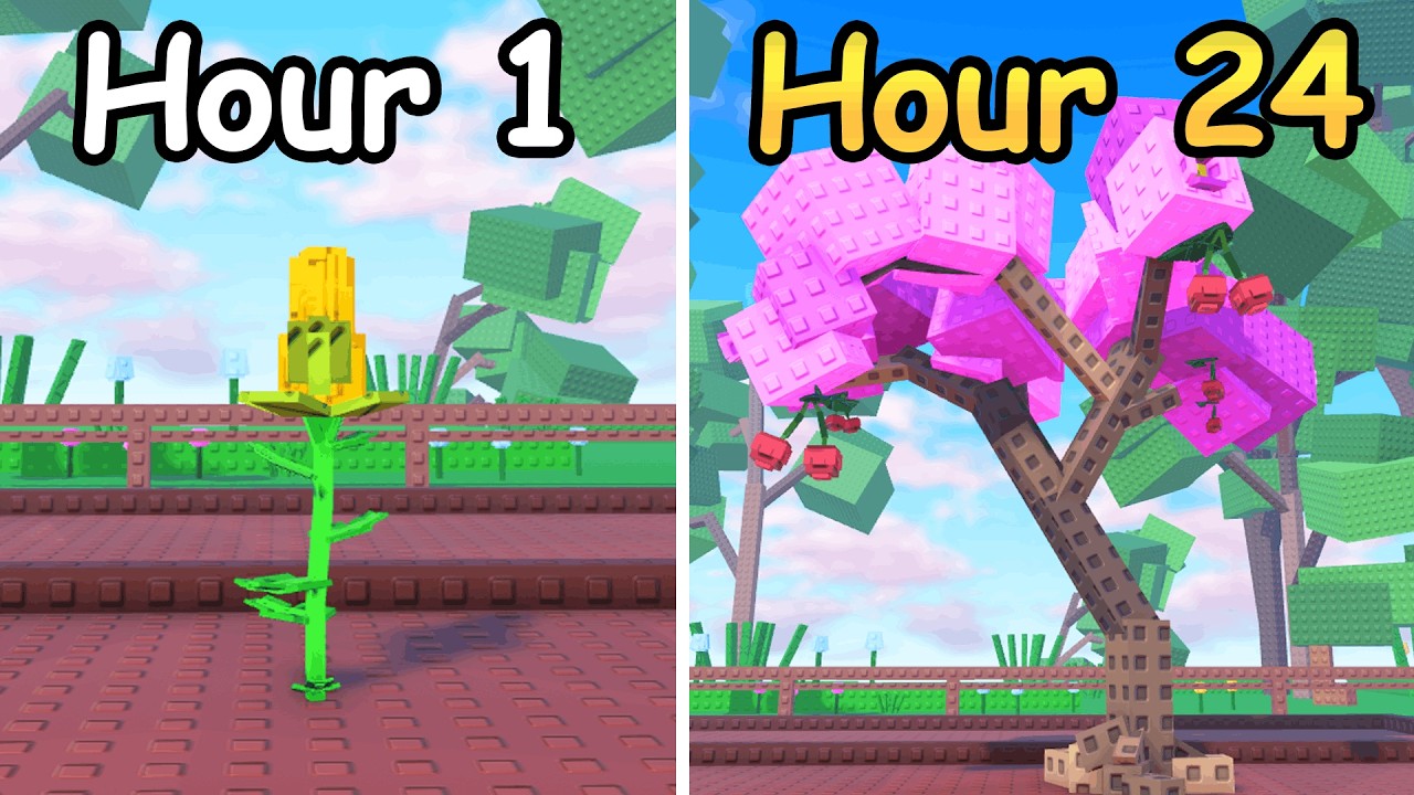 I Spent 24 HOURS in Garden Horizons! (Grow a Garden 2.0?)