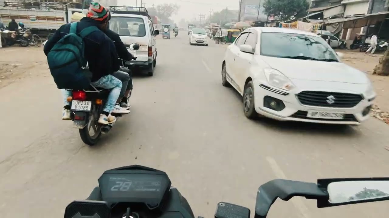 MY SEVENTH MOTO VLOG WITH MOBILE PHONE TRAVEL  COLLEGE TO HOME 🏡 