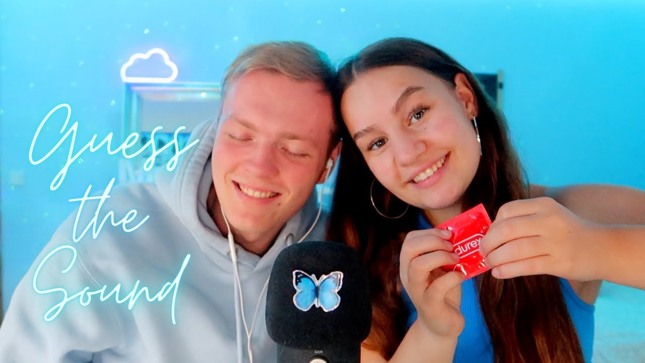 [ASMR] Guess the SOUND with my Boyfriend! 💙 | ASMR Marlife